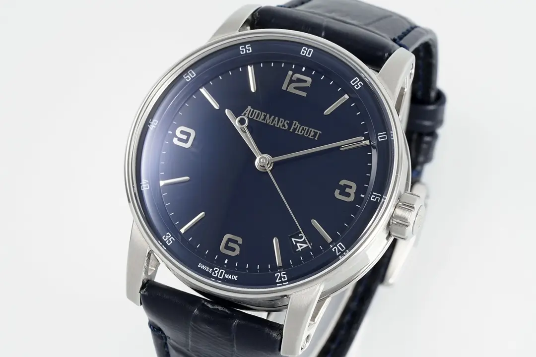 8F Factory Audemars Piguet CODE 11.59 Blue Dial Super Clone Watch Replica EasyCare 5355